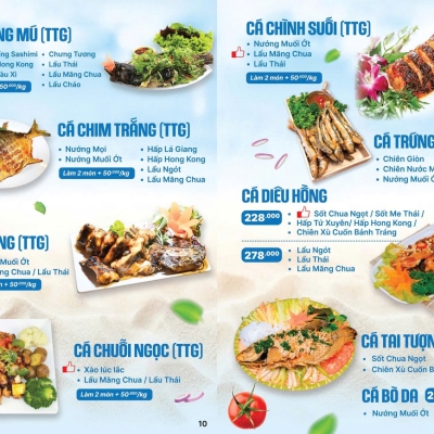 CÁC MỐN CÁ