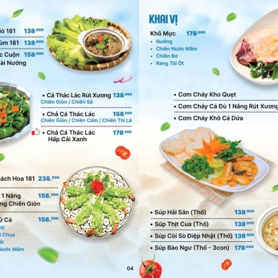 MÓN KHAI VỊ 